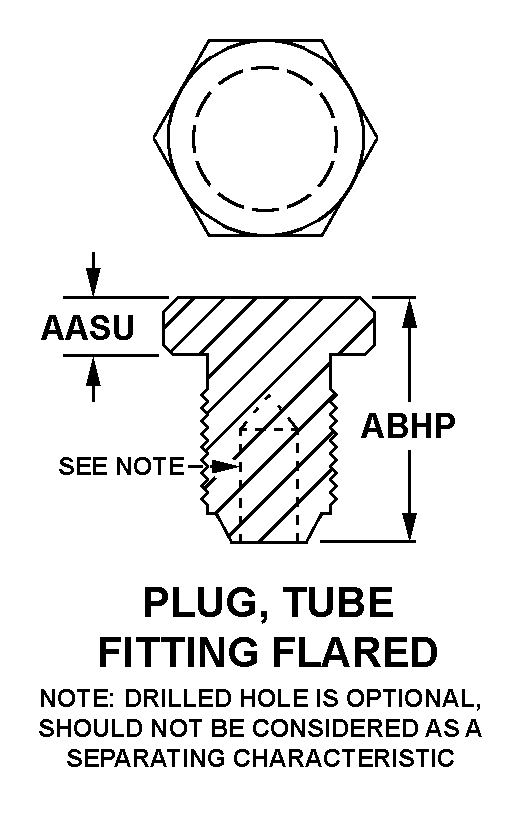 PLUG,TUBE FITTING,T | 4730-00-011-0165, 000110165 PLUG,TUBE FITTING,T | 4730-00-011-0165, 000110165