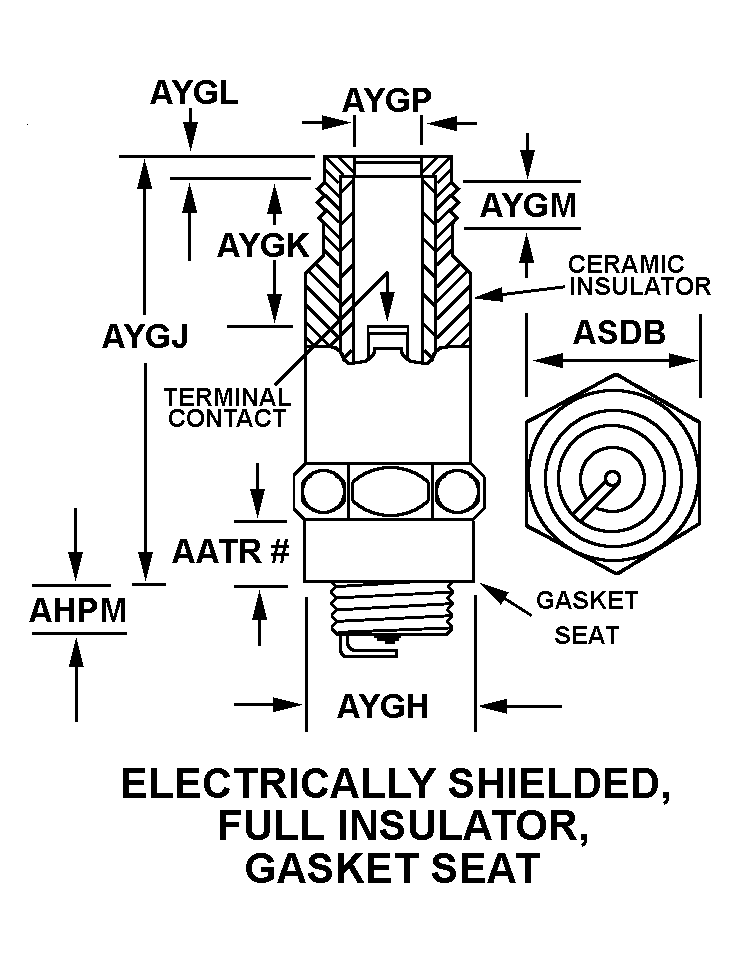 SPARK PLUG | 2925-00-142-8731, 001428731