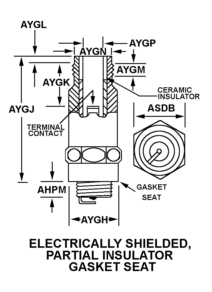 SPARK PLUG | 2925-00-056-7058, 000567058