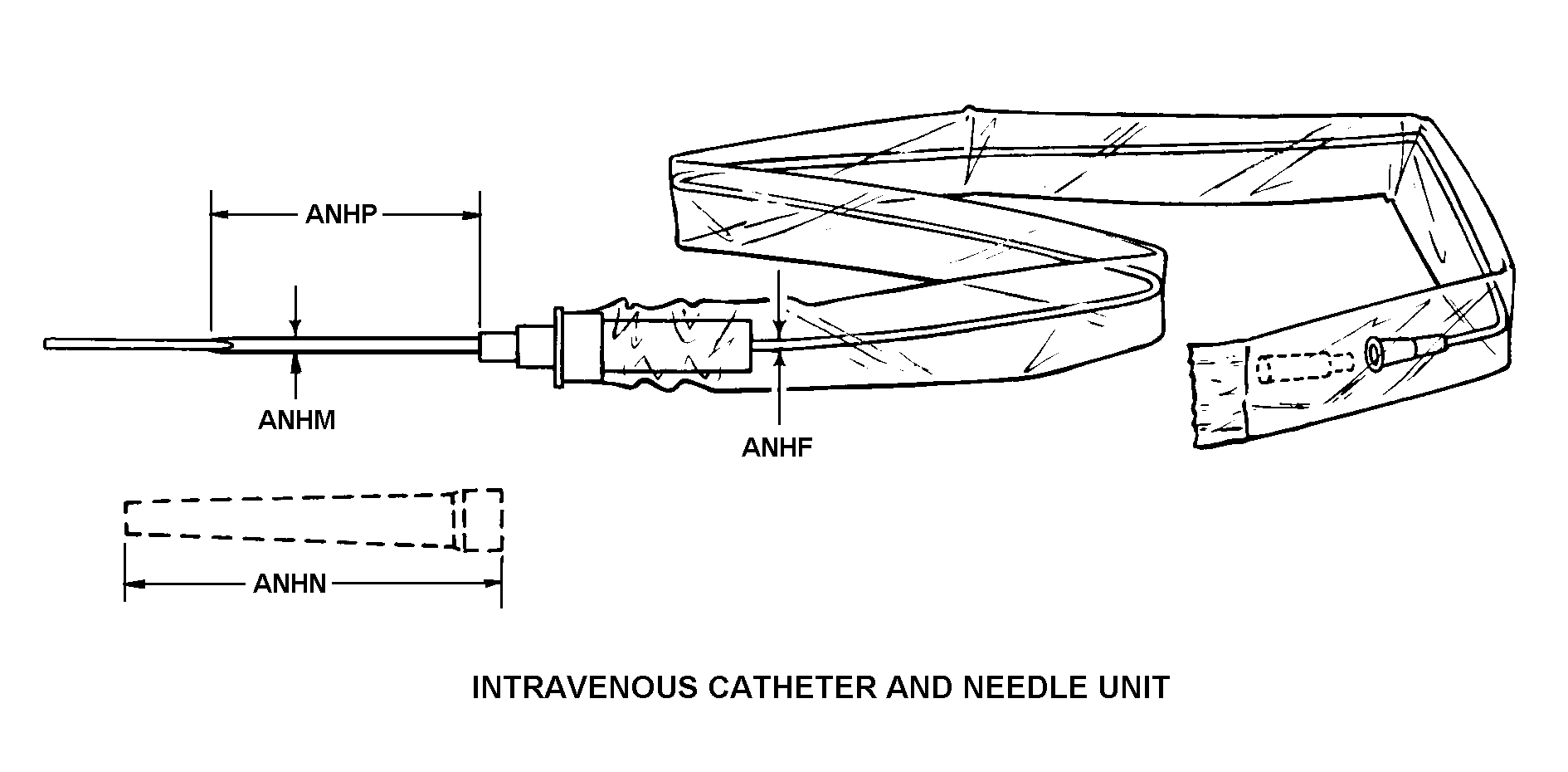 CATHETER AND NEEDLE | 6515-00-016-8282, 000168282