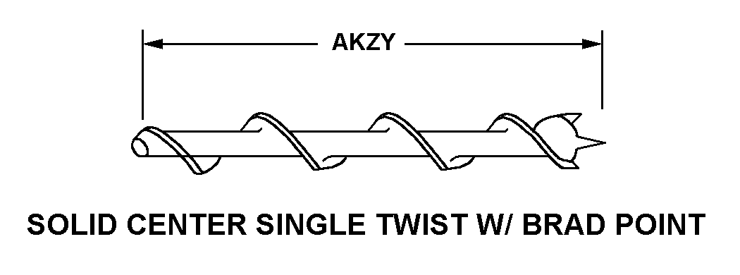 DRILL,TWIST | 5133-00-113-4845, 001134845