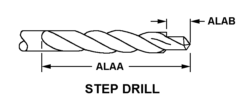 DRILL,TWIST | 5133-00-116-2800, 001162800