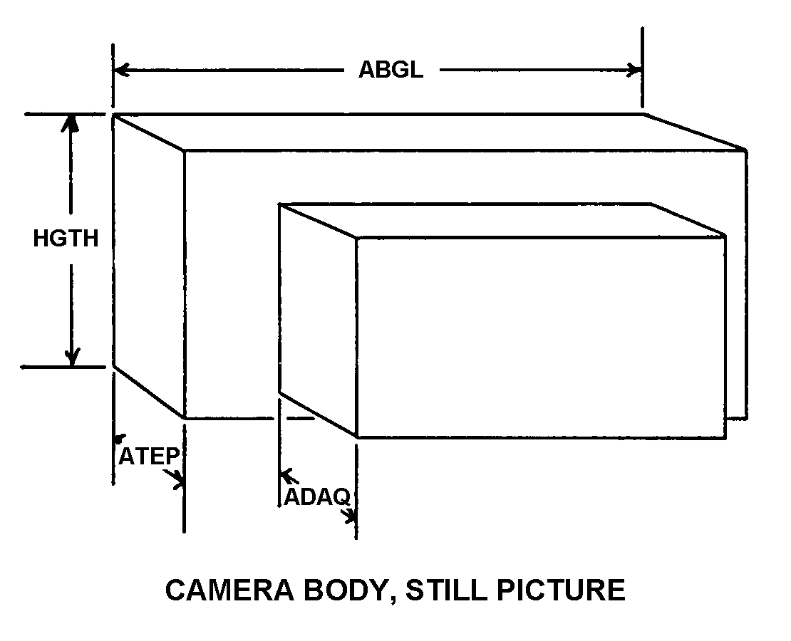 BODY,CAMERA,STILL P | 6720-00-675-9266, 006759266