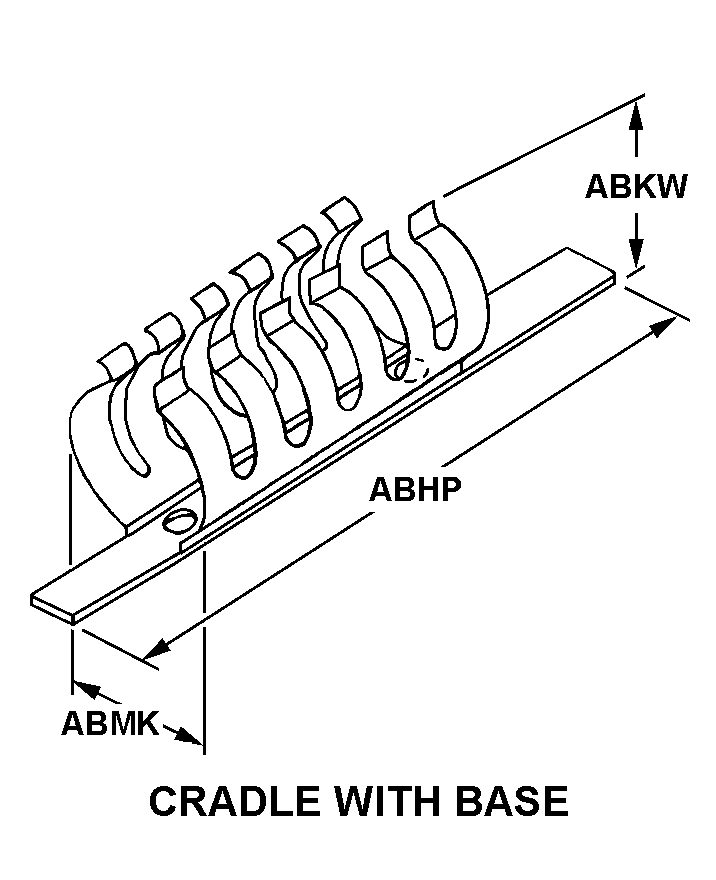 RETAINER,BATTERY | 6160-00-053-4304, 000534304