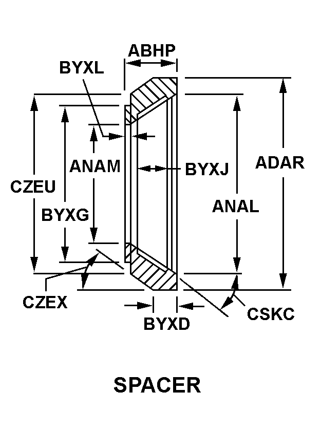 SPACER,OPTICAL ELEM | 6650-00-451-1085, 004511085 SPACER,OPTICAL ELEM | 6650-00-451-1085, 004511085