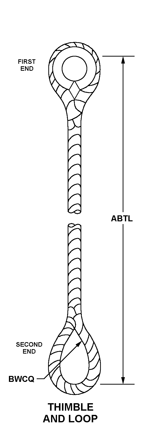 FIBER ROPE ASSEMBLY | 4020-00-881-8736, 008818736