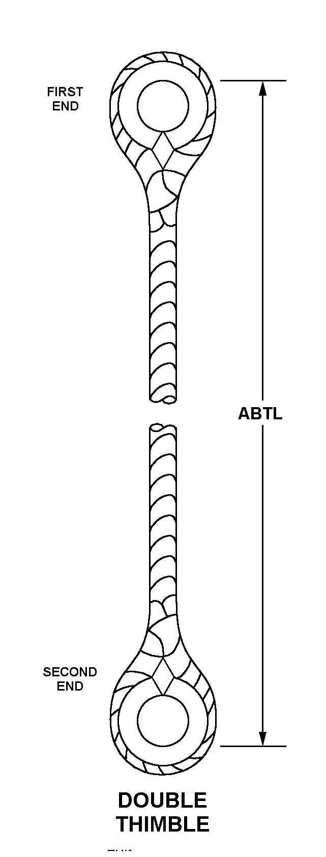 FIBER ROPE ASSEMBLY | 4020-00-473-3373, 004733373