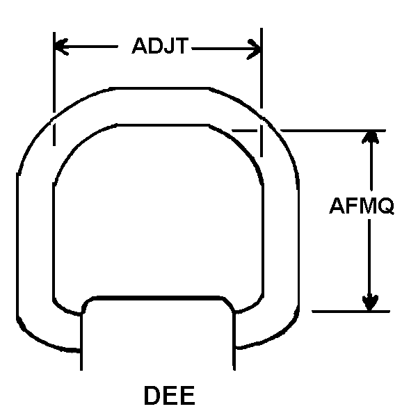 ADAPTER,TIE DOWN | 1670-00-777-6617, 007776617