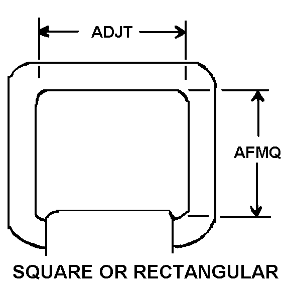 ADAPTER,TIE DOWN | 1670-00-077-1087, 000771087