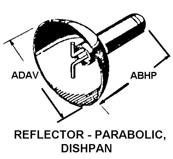 REFLECTOR,ANTENNA | 5985-00-228-2502, 002282502
