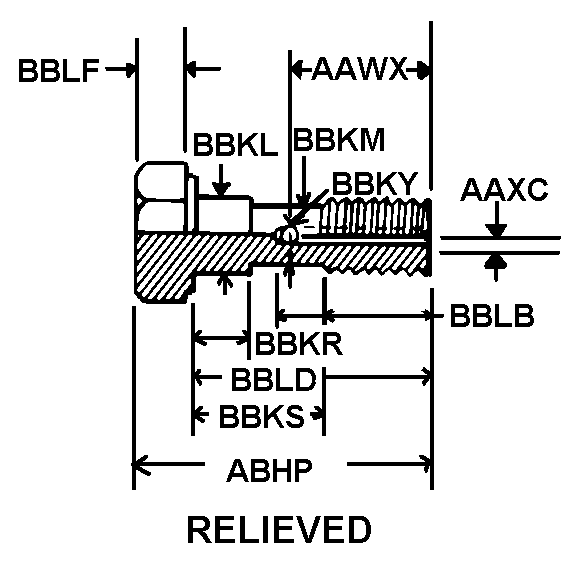 BOLT,FLUID PASSAGE | 4730-00-036-5732, 000365732 BOLT,FLUID PASSAGE | 4730-00-036-5732, 000365732