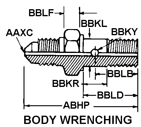 BOLT,FLUID PASSAGE | 4730-00-009-0390, 000090390 BOLT,FLUID PASSAGE | 4730-00-009-0390, 000090390