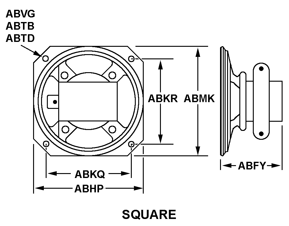 LOUDSPEAKER,PERMANE | 5965-00-111-2073, 001112073