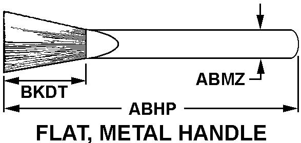 BRUSH,ACID SWABBING | 7920-00-223-8005, 002238005