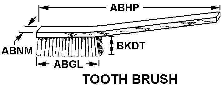 BRUSH,ACID SWABBING | 7920-01-238-5549, 012385549