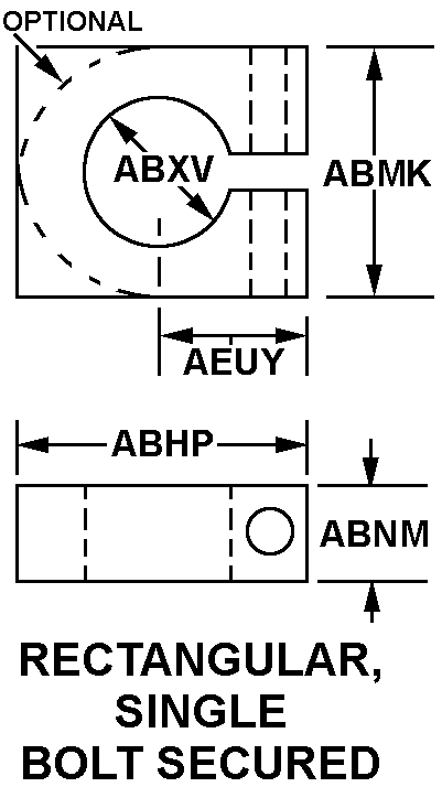 CLAMP,HUB | 3040-00-007-2336, 000072336