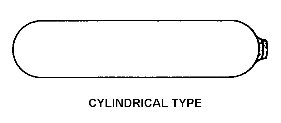 CYLINDER,COMPRESSED | 8120-00-097-0104, 000970104