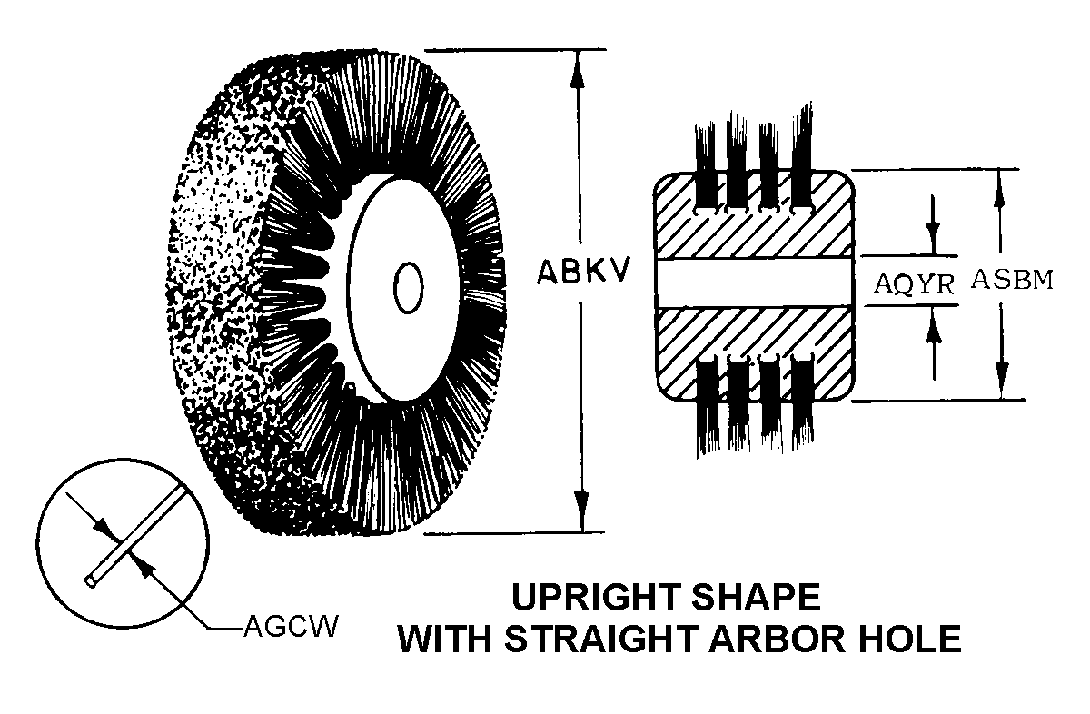BRUSH,WIRE,ROTARY W | 5130-00-405-9434, 004059434 BRUSH,WIRE,ROTARY W | 5130-00-405-9434, 004059434