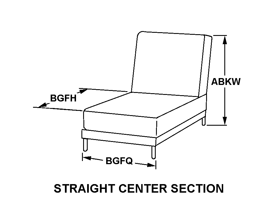 SOFA SECTION | 7105-00-634-1389, 006341389