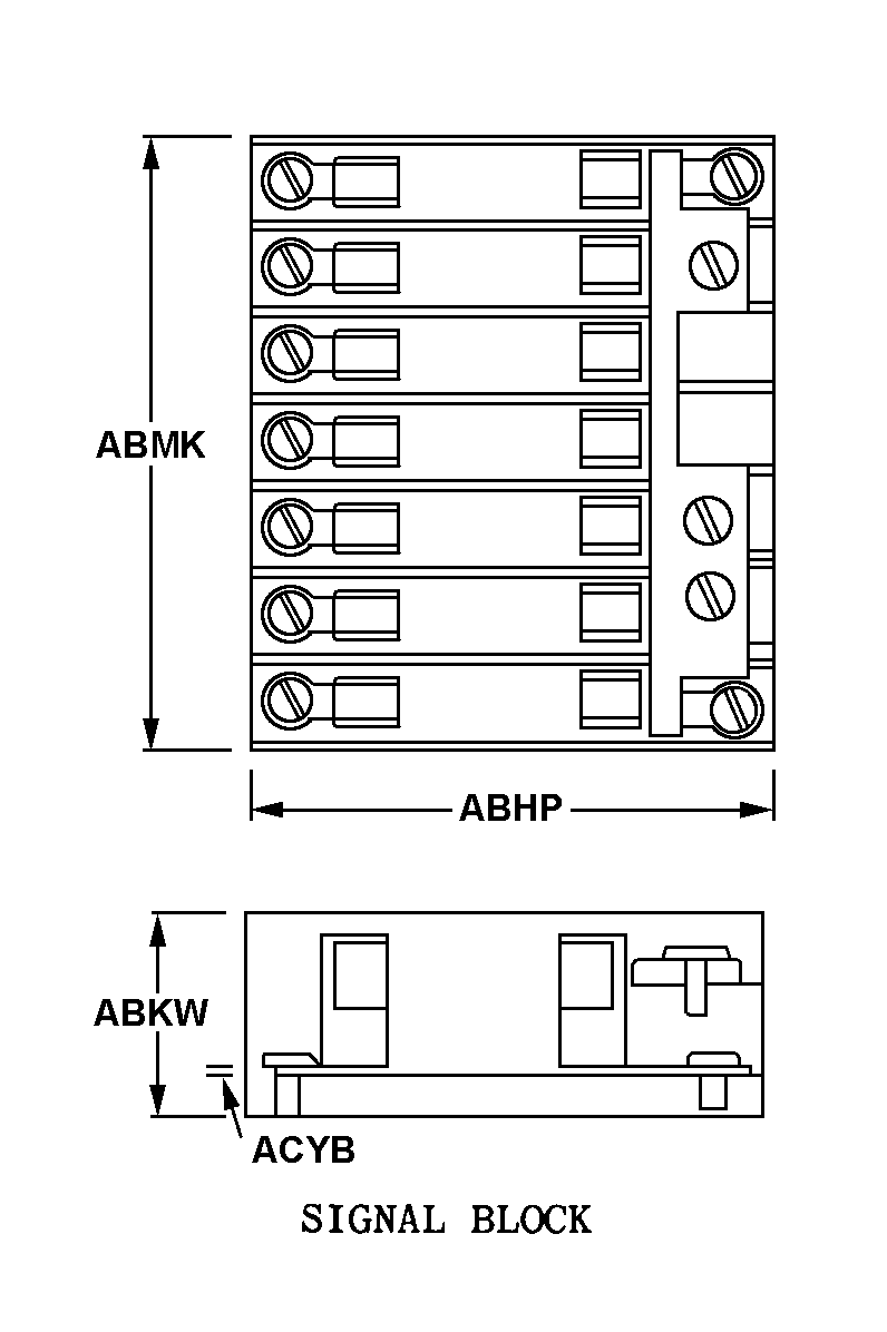 FUSEHOLDER,BLOCK | 5920-00-009-3290, 000093290