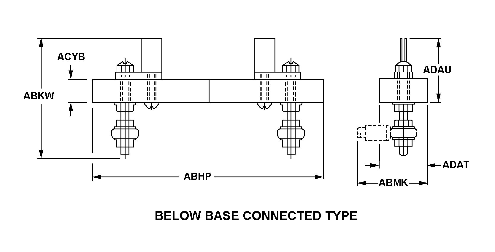 FUSEHOLDER,BLOCK | 5920-00-142-7443, 001427443