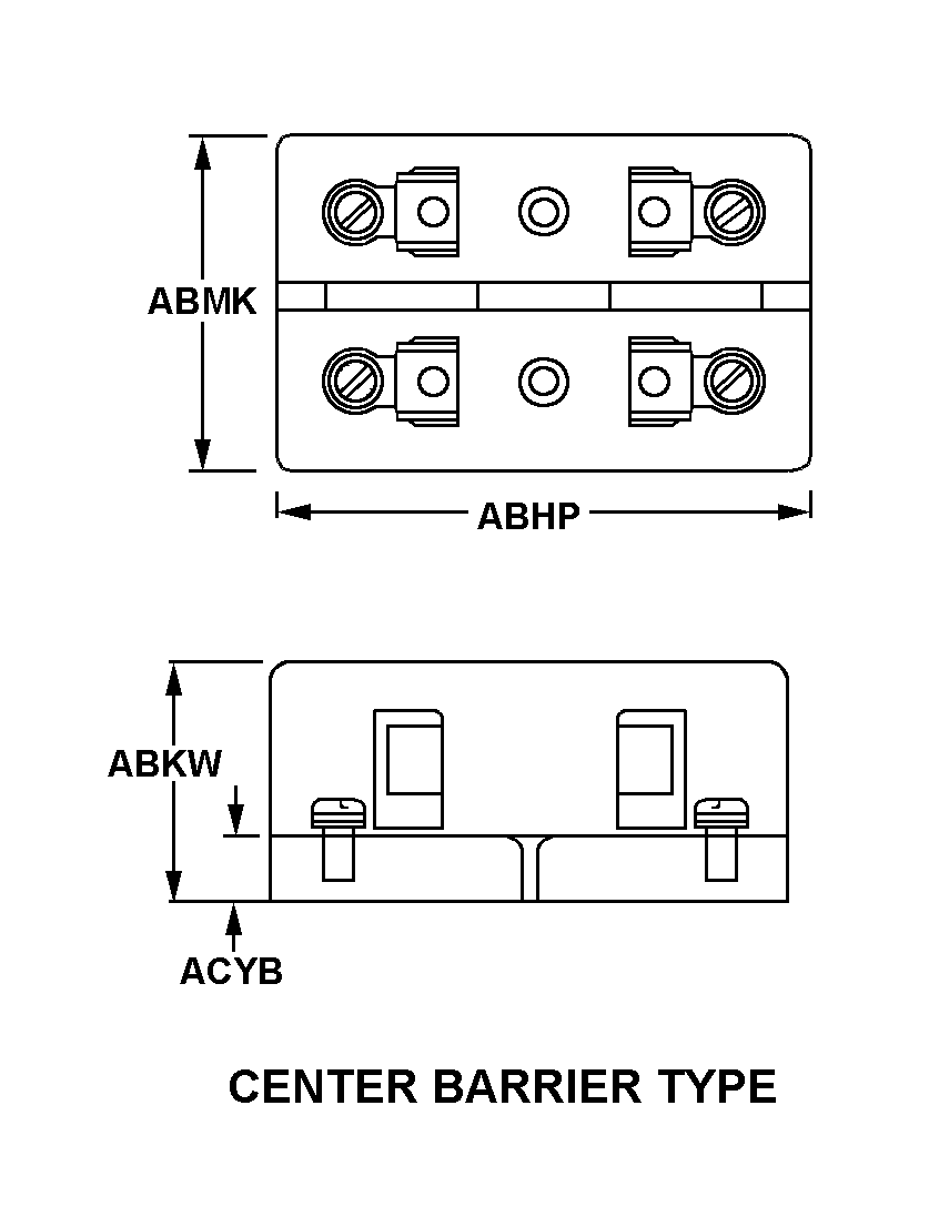 FUSEHOLDER,BLOCK | 5920-00-023-1909, 000231909