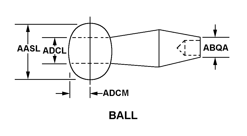 STUD,BALL | 5307-00-116-8159, 001168159 STUD,BALL | 5307-00-116-8159, 001168159