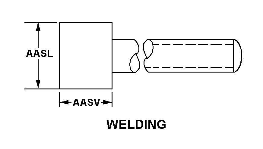 STUD,WELDING | 5307-00-071-6920, 000716920
