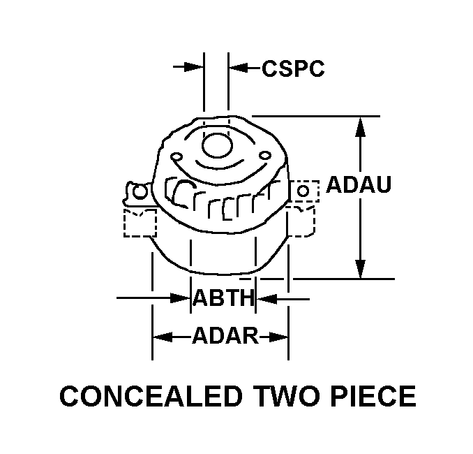 ROSETTE,ELECTRICAL | 5975-00-255-6022, 002556022
