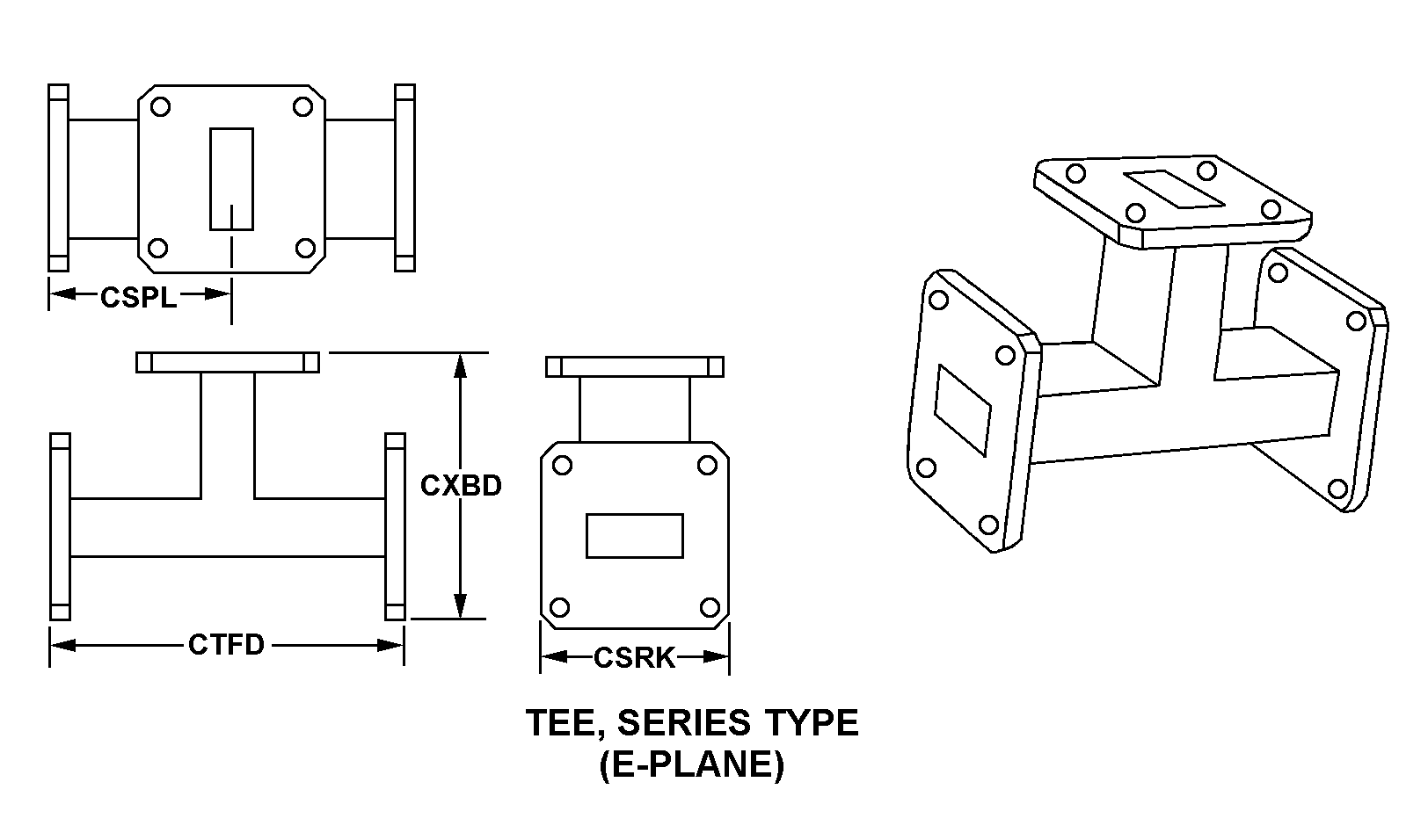 WAVEGUIDE ASSEMBLY | 5985-00-012-5756, 000125756