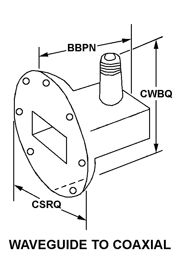 ADAPTER,WAVEGUIDE | 5985-00-013-9511, 000139511