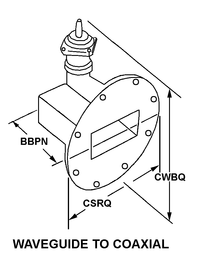 ADAPTER,WAVEGUIDE | 5985-00-136-0864, 001360864 ADAPTER,WAVEGUIDE | 5985-00-136-0864, 001360864