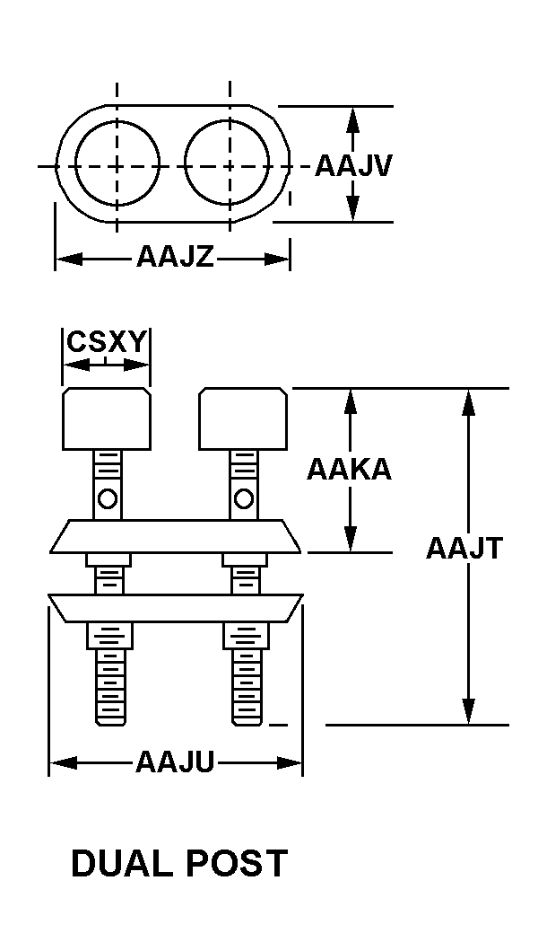 POST,BINDING,ELECTR | 5940-00-020-7441, 000207441