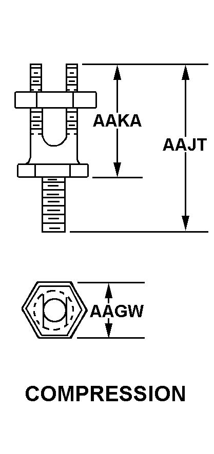 TERMINAL,STUD | 5940-00-021-3321, 000213321