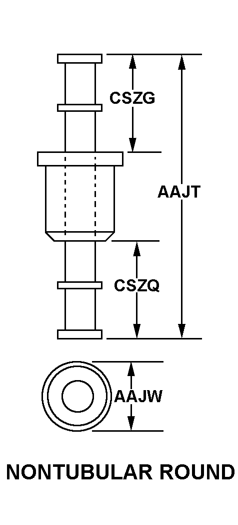 TERMINAL,FEEDTHRU | 5940-00-003-8579, 000038579