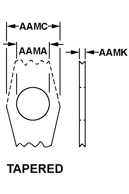 TERMINAL,LUG | 5940-00-050-7096, 000507096