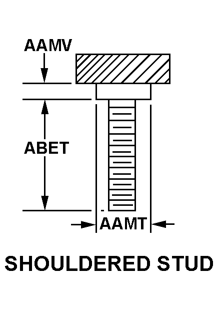 TERMINAL,STUD | 5940-00-061-6298, 000616298