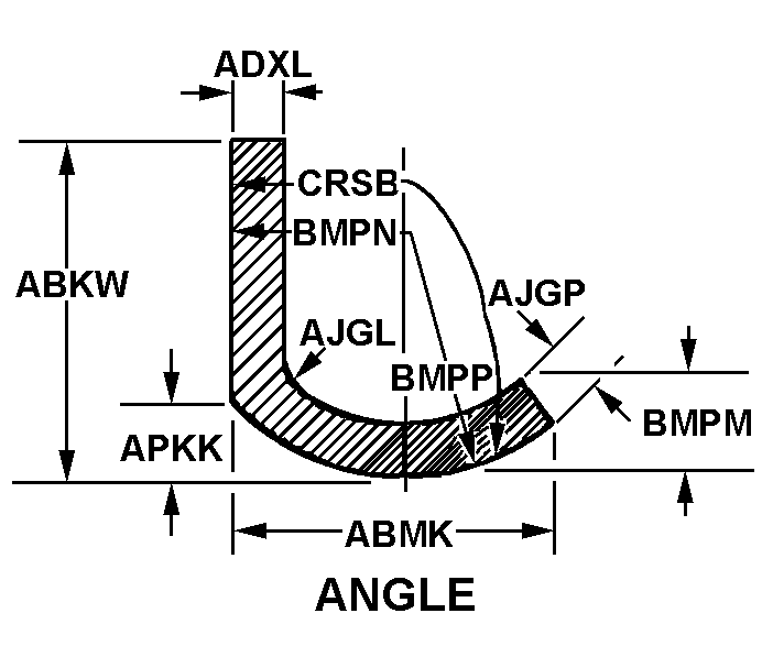 ANGLE,STRUCTURAL | 9520-01-532-1479, 015321479