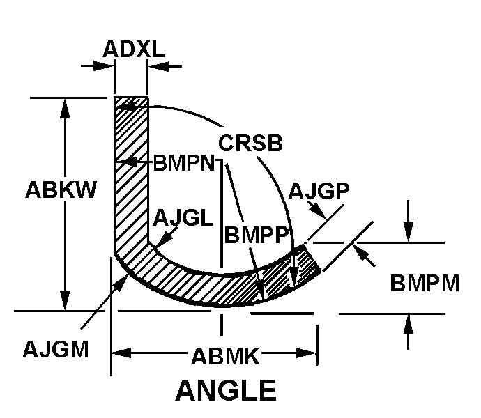 ANGLE,STRUCTURAL | 9540-00-516-8016, 005168016 ANGLE,STRUCTURAL | 9540-00-516-8016, 005168016