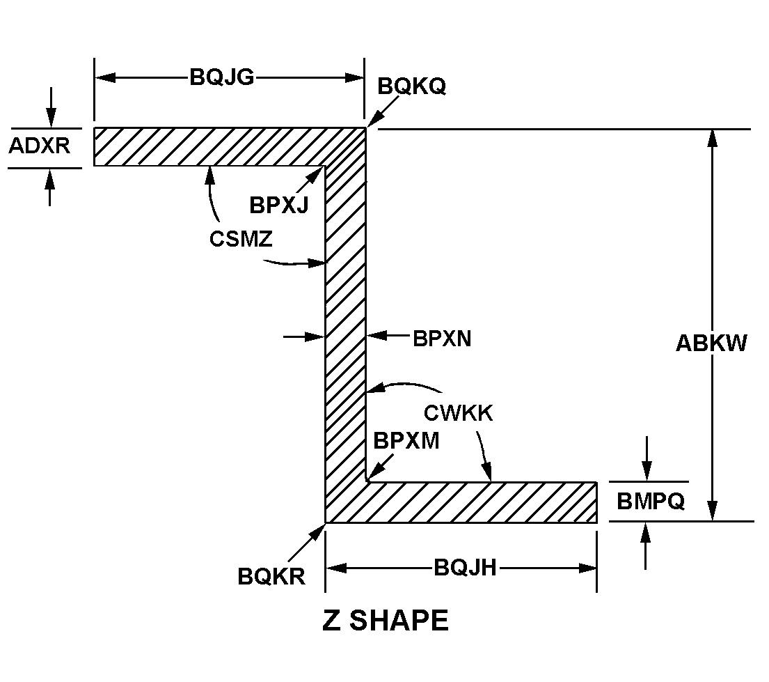 BEAM,STRUCTURAL | 9540-00-246-4395, 002464395 BEAM,STRUCTURAL | 9540-00-246-4395, 002464395