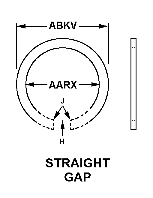 RING,RETAINING | 5325-00-001-1567, 000011567