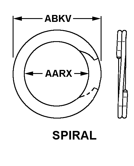 RING,RETAINING | 5325-00-027-3148, 000273148