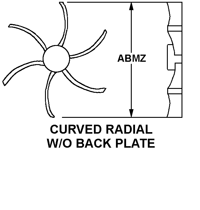IMPELLER,FAN,CENTRI | 4140-00-203-3781, 002033781 IMPELLER,FAN,CENTRI | 4140-00-203-3781, 002033781