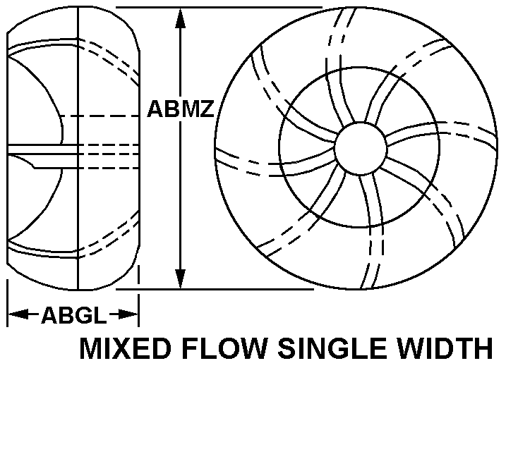 IMPELLER,FAN,CENTRI | 4140-00-455-9645, 004559645 IMPELLER,FAN,CENTRI | 4140-00-455-9645, 004559645