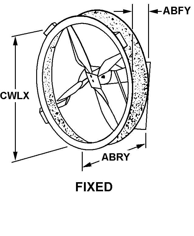 FAN,VENTILATING | 4140-00-203-7661, 002037661 FAN,VENTILATING | 4140-00-203-7661, 002037661
