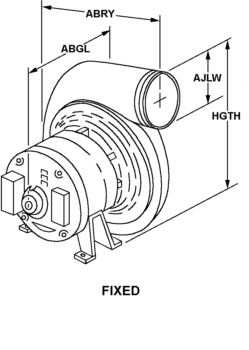 FAN,CENTRIFUGAL | 4140-00-016-2615, 000162615