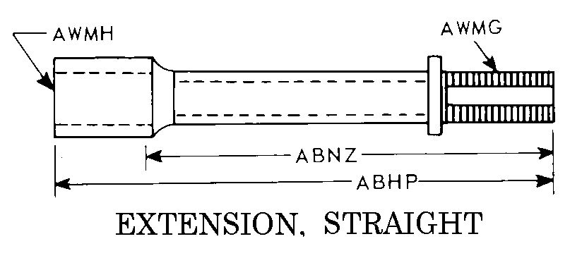 VALVE EXTENSION,TIR | 2640-00-200-1934, 002001934