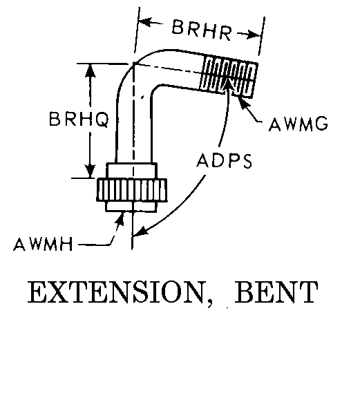 VALVE EXTENSION,TIR | 2640-00-255-9916, 002559916