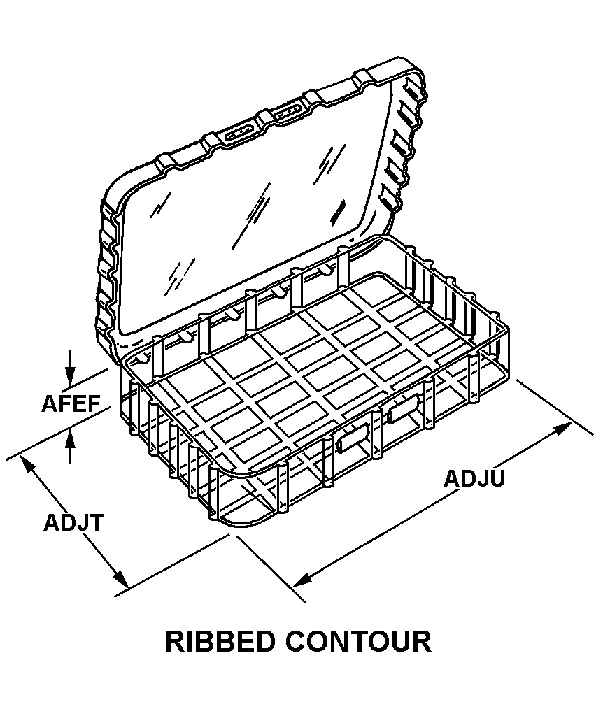 BOX,SMALL PARTS | 8115-00-279-7717, 002797717