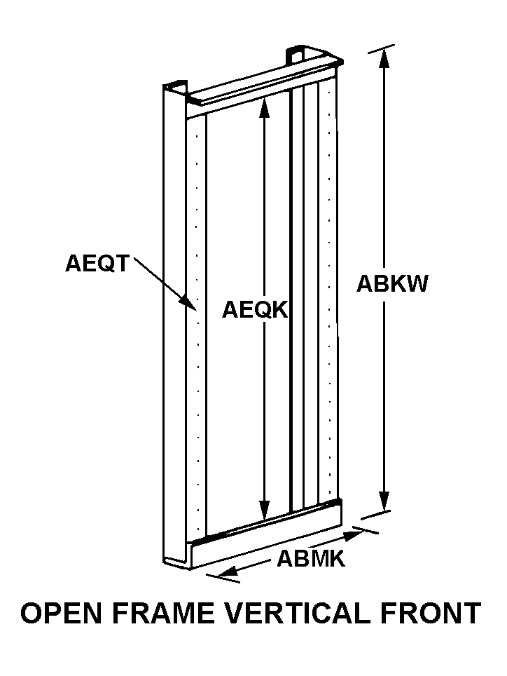 RACK,ELECTRICAL EQU | 5975-00-008-7834, 000087834